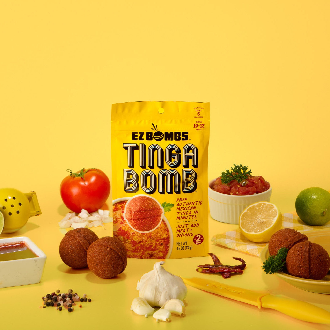 Tinga Bomb - Chipotle Tinga Recipes Made Easy with EZ Bombs - Crafted with Authentic, High-Quality Ingredients